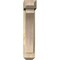 Ekena Millwork Thorton Craftsman Rough Sawn Bracket w/ Offset Brace, Douglas Fir, 6"W x 18"D x 30"H BKT0604X18X30THR04RDF - alternate 4